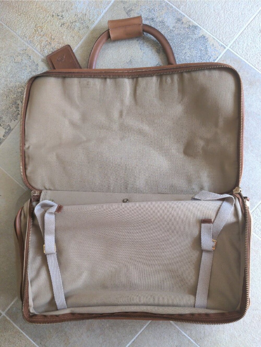 Ghurka Marley Hodgson no. 36 "The Stowaway" Leather Carry On Travel Bag - Picture 10 of 14